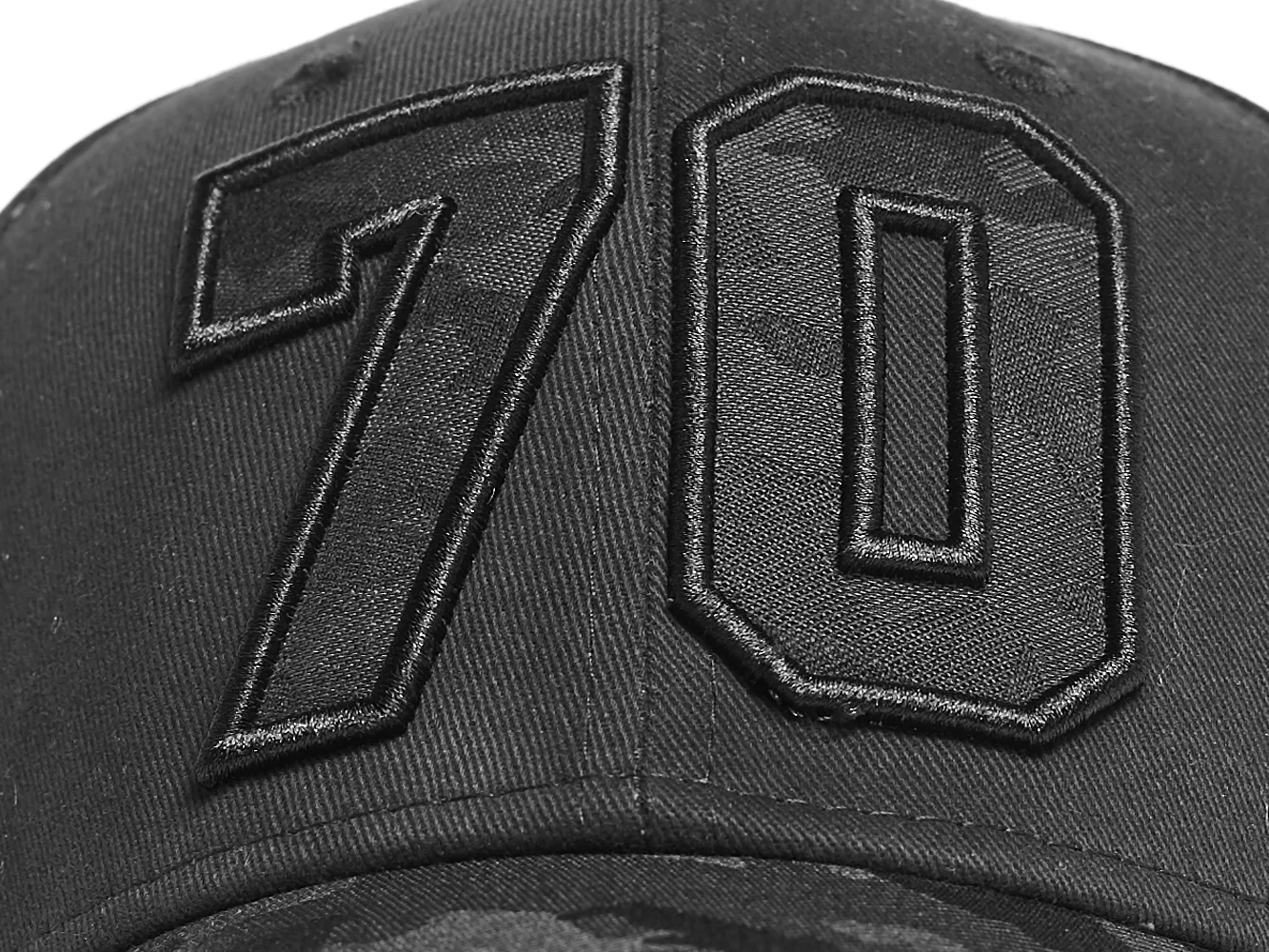 Реальное фото Бейсболка №70 черная р.55-58 20731 от магазина Спортев