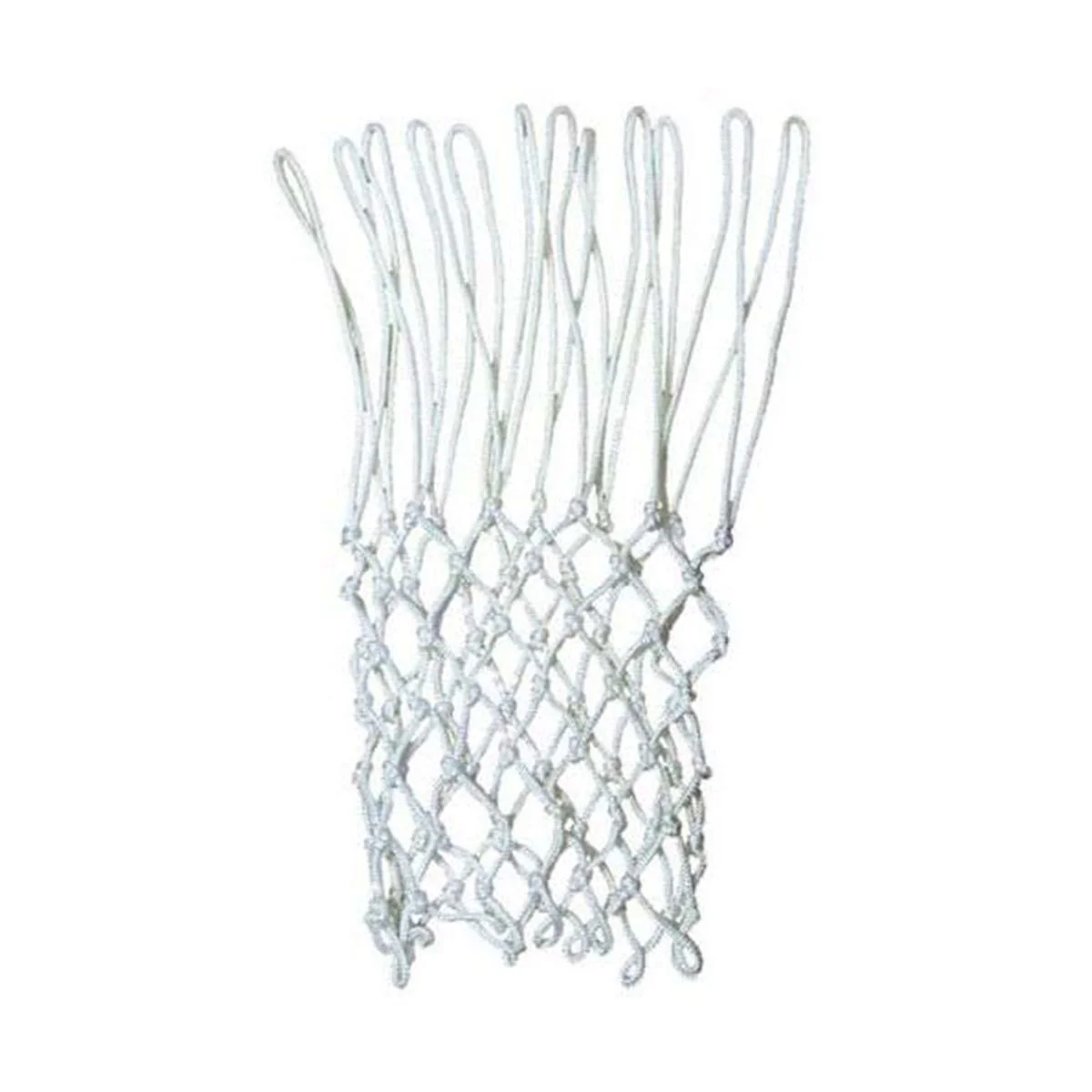 Реальное фото Сетка баскетбольная, D-3,5 мм, белая от магазина Спортев