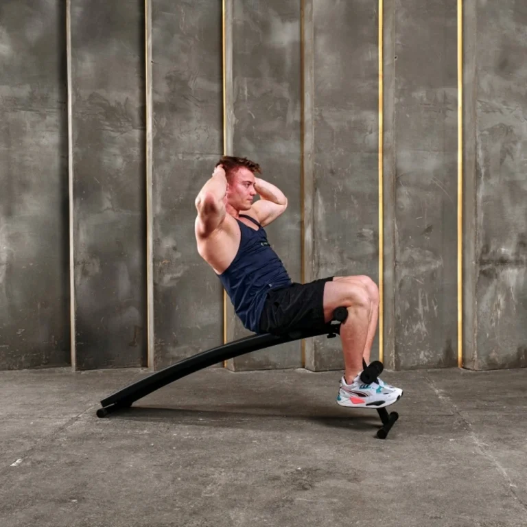 Реальное фото Скамья для пресса DFC FH10015 от магазина Спортев