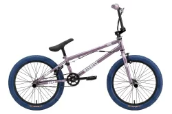 Велосипед Stark Madness BMX 2 (2024) фиолетово-серый/перламутр/темно-синий