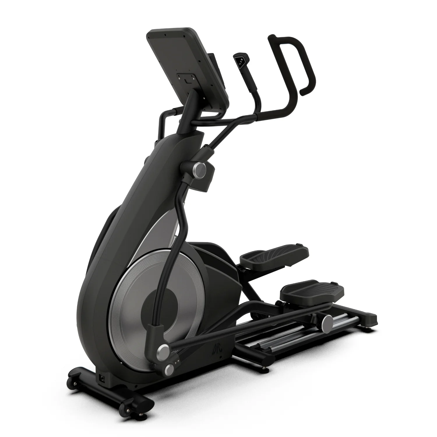 Реальное фото Эллиптический тренажер DFC E108T магн.эл.привод от магазина Спортев