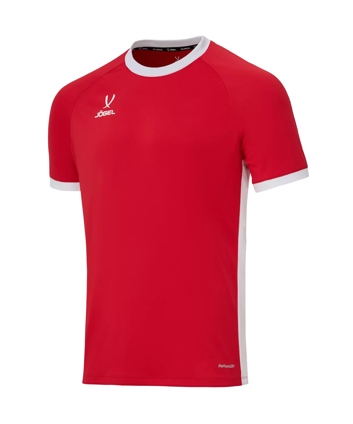 Реальное фото Футболка игровая DIVISION PerFormDRY Element Jersey, красный Jögel от магазина Спортев