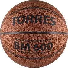 Реальное фото Мяч баскетбольный Torres BM600 размер №6 ПУ B32026 от магазина СпортЕВ
