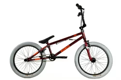 Велосипед Stark Madness BMX 3 (2024) бордовый/оранжевый/серый
