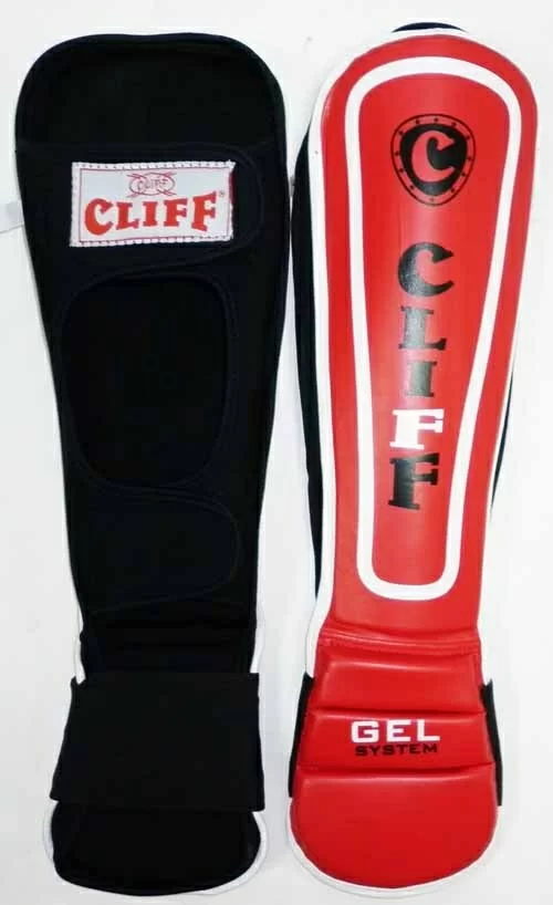 Реальное фото Защита стопы Cliff DX красная от магазина СпортЕВ