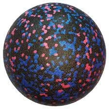 Реальное фото Мяч массажный MFS-107 твердый 12 см мультиколор E33010 от магазина СпортЕВ