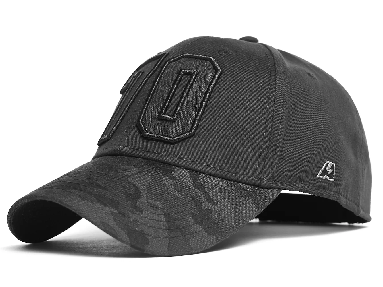 Реальное фото Бейсболка №70 черная р.55-58 20731 от магазина Спортев