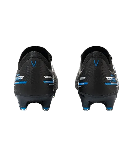 Реальное фото Бутсы Jogel Evofly FG Pro черный/голубой 4191 от магазина Спортев
