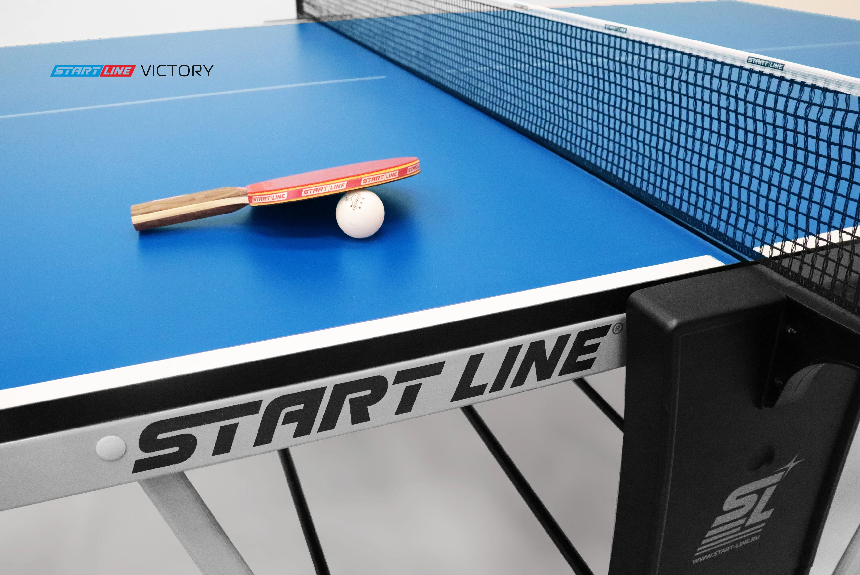 Стол теннисный VICTORY Синий Реальное фото Стол теннисный VICTORY Синий от магазина Спортев