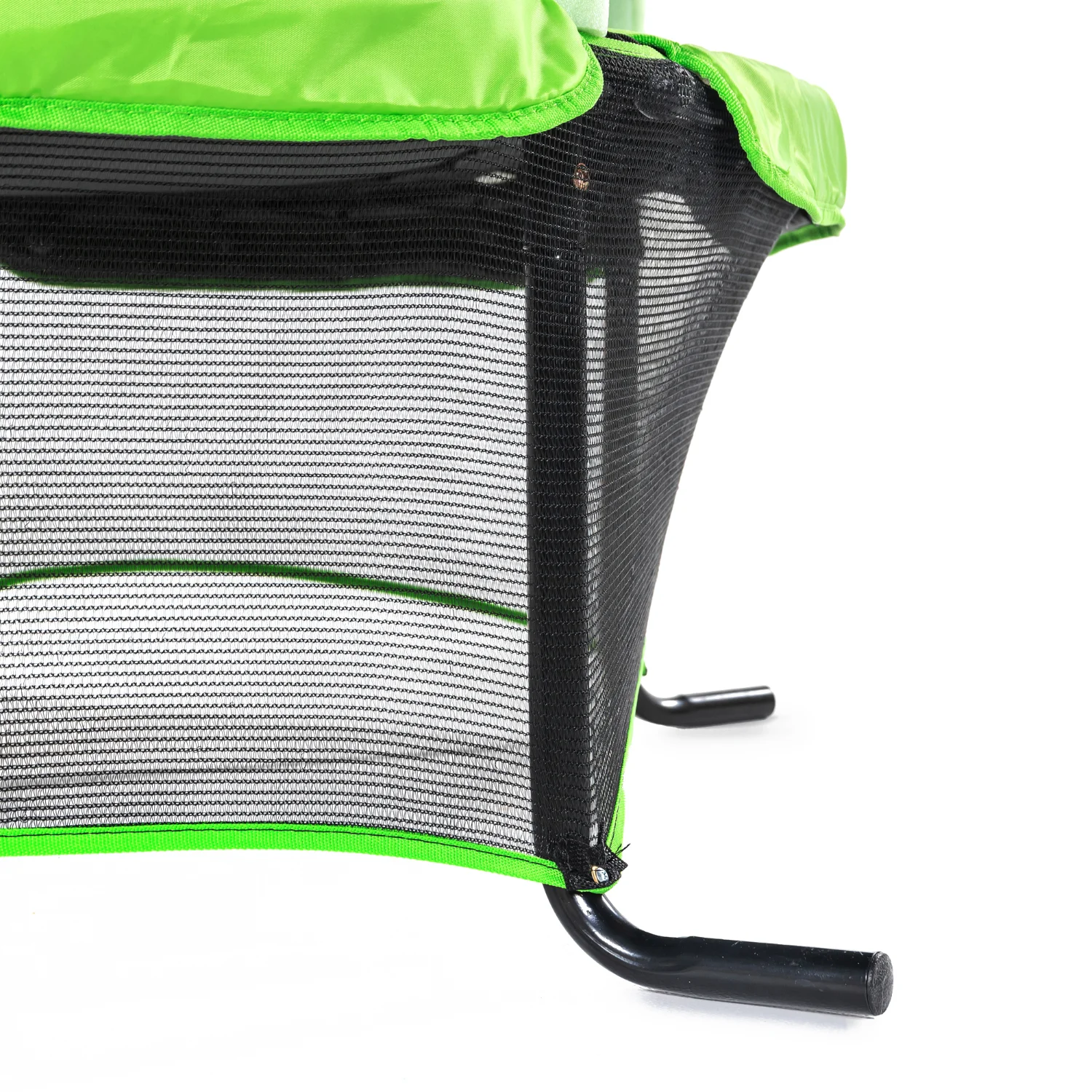 Реальное фото Батут DFC JUMP KIDS 55" зеленый, сетка (137см) 55INCH-JD-G от магазина Спортев