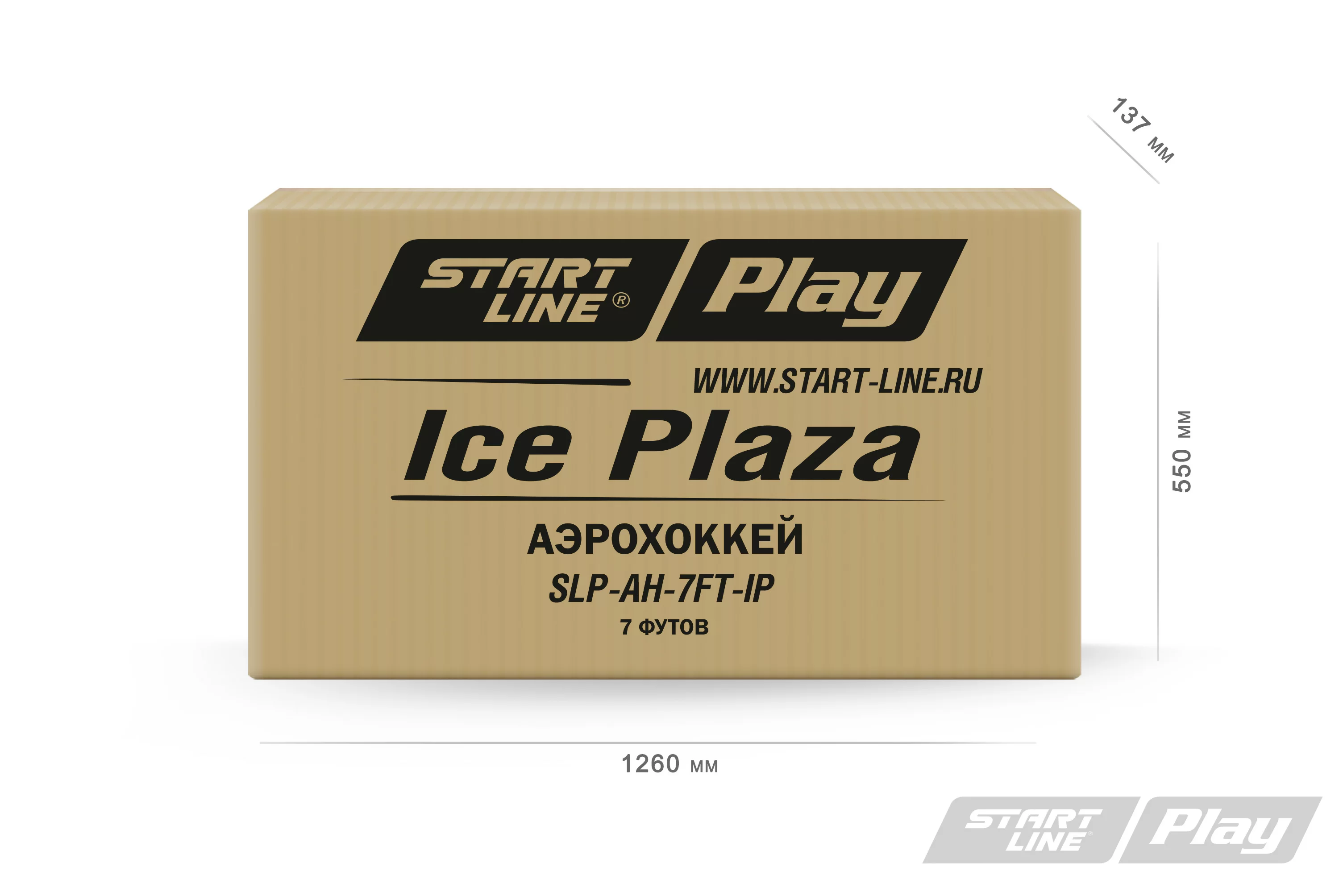 Реальное фото Аэрохоккей ICE PLAZA от магазина Спортев
