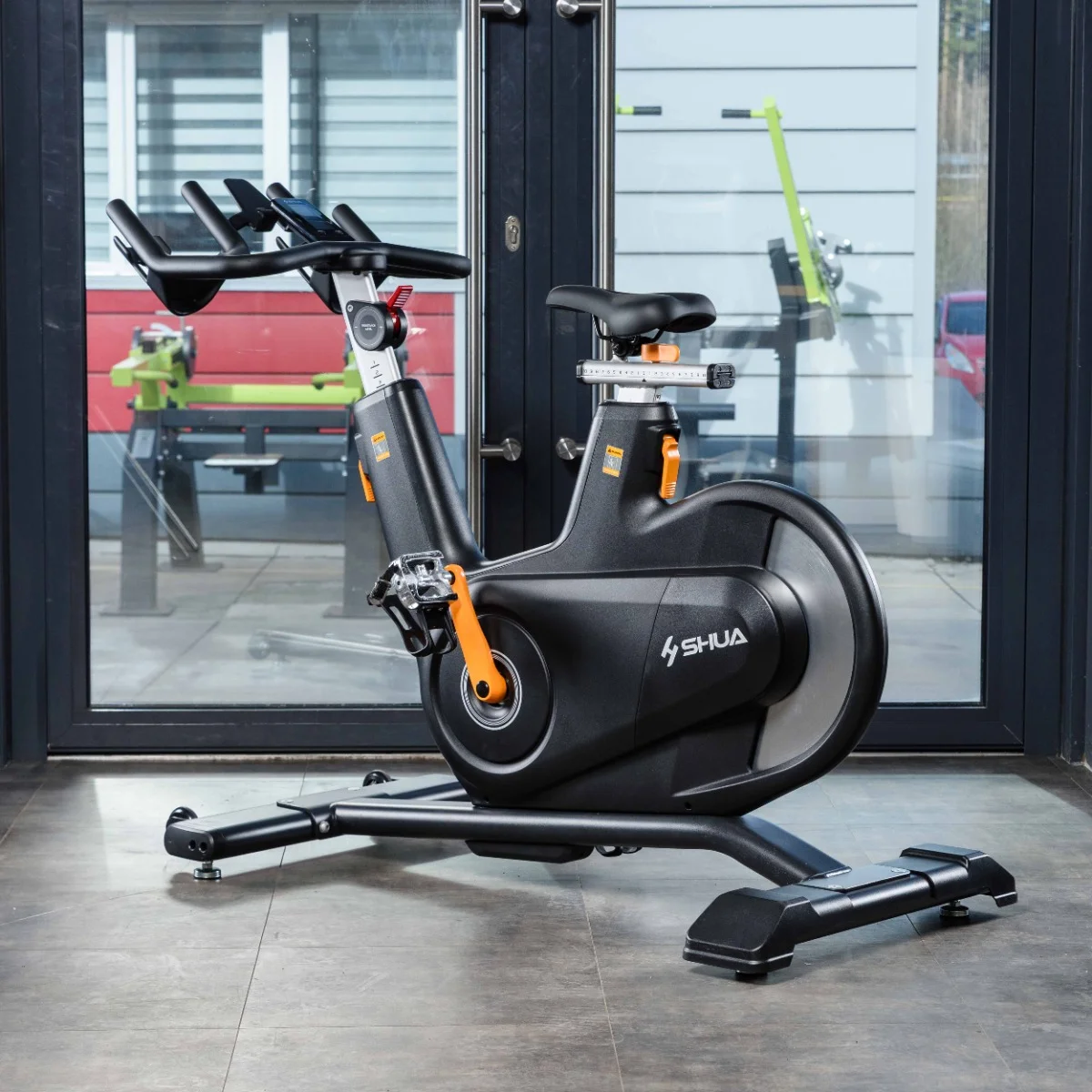 Реальное фото Сайкл-тренажер SHUA SH-B8900 от магазина Спортев