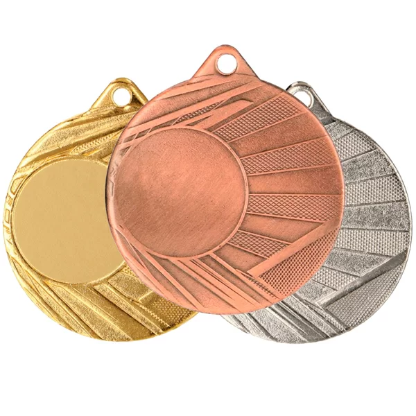 Реальное фото Медаль MMC 006 в комплекте (G/S/B) (D-40мм, s-2мм) от магазина Спортев