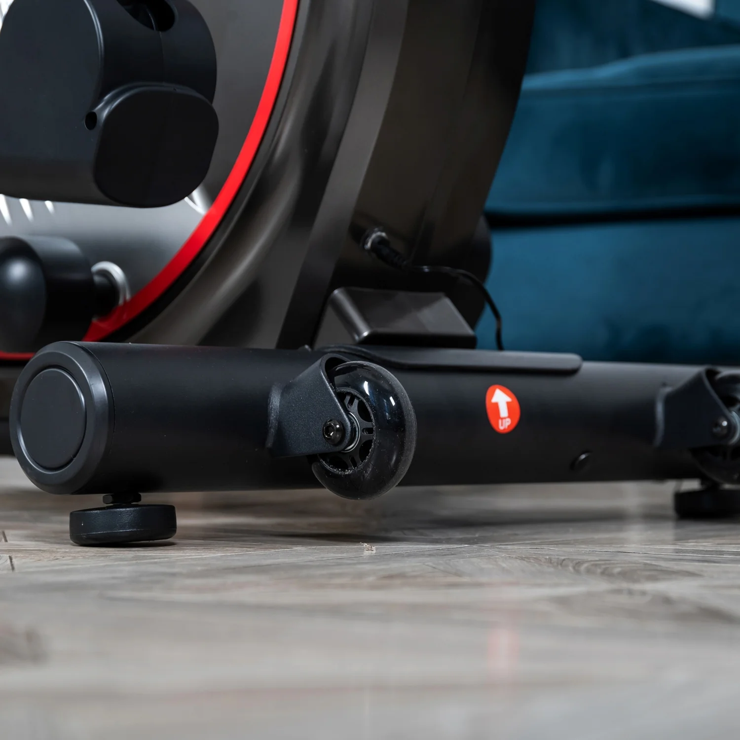 Реальное фото Эллиптический тренажер DFC E97614 магн.эл.привод от магазина Спортев