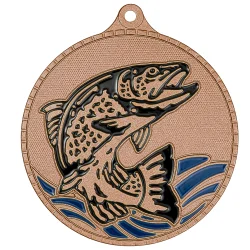 Медаль MZP 649-55/BМ рыболовный спорт (D-55мм, s-2 мм)