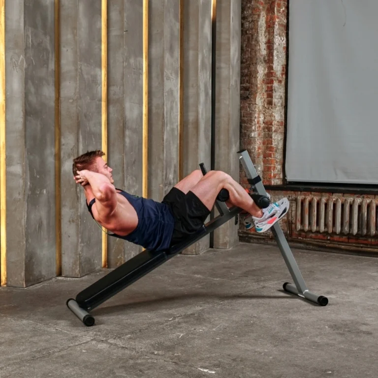 Реальное фото Скамья для пресса DFC SUB022 от магазина Спортев