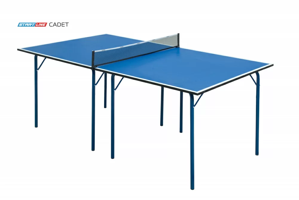 Реальное фото Теннисный стол Start Line Сadet 2 с сеткой 6011 от магазина СпортЕВ