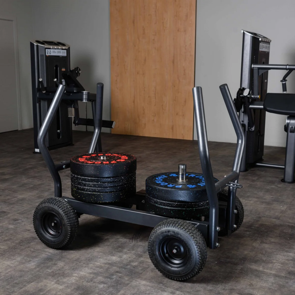 Реальное фото Сани-тележка для функционального тренинга ТАНГЕН от магазина Спортев