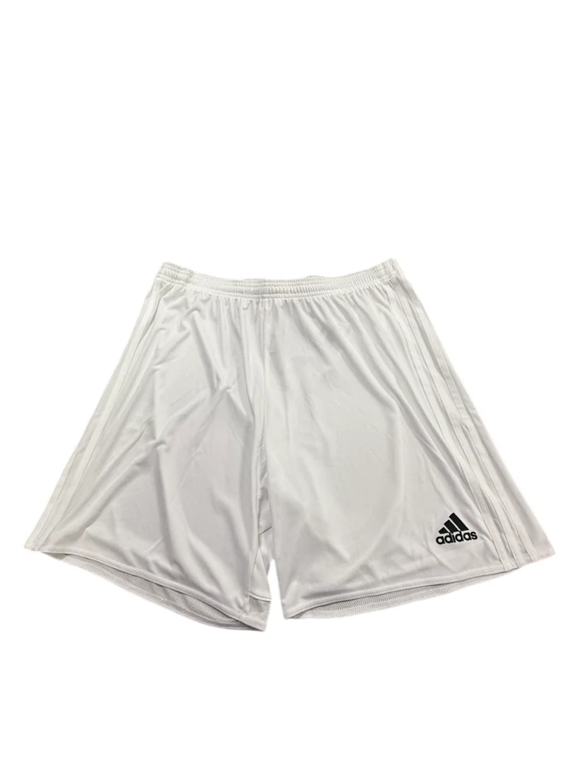 Реальное фото Шорты игровые Adidas Regi 14 белый F50569 от магазина Спортев