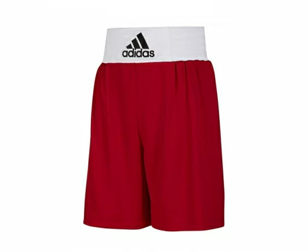 Реальное фото Трусы боксерские Adidas Base Punch Short красный V14110 от магазина Спортев