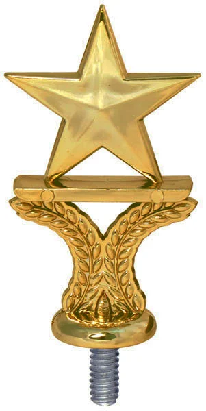 Реальное фото Фигура H419/G звезда (H-6,8 см) от магазина Спортев