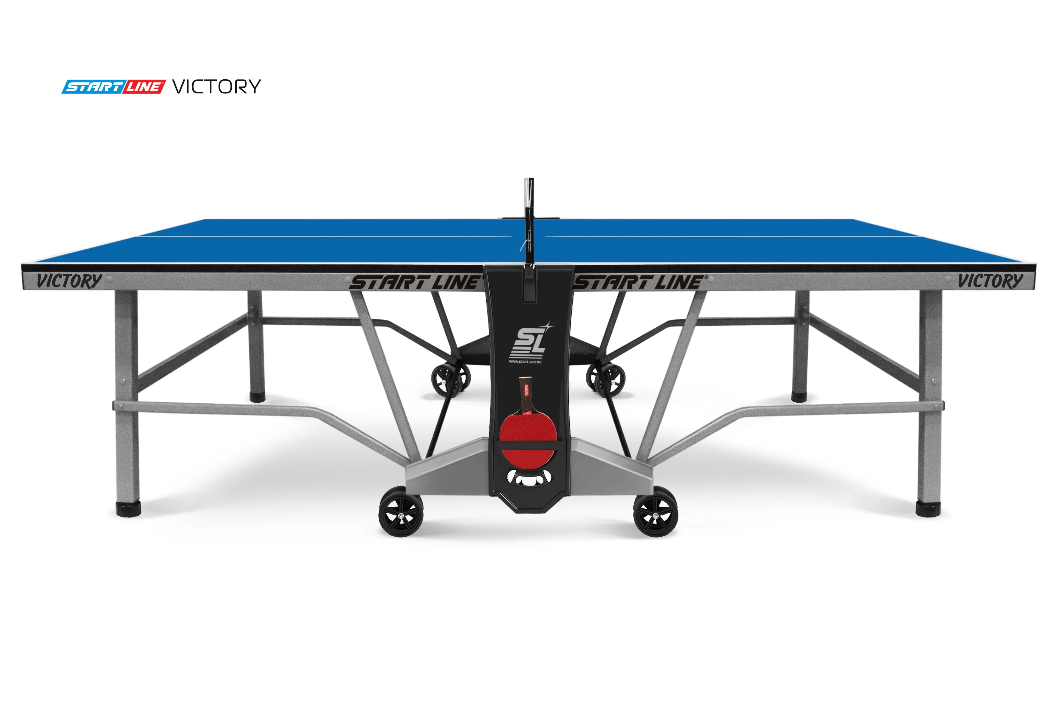 Стол теннисный VICTORY Синий Реальное фото Стол теннисный VICTORY Синий от магазина Спортев