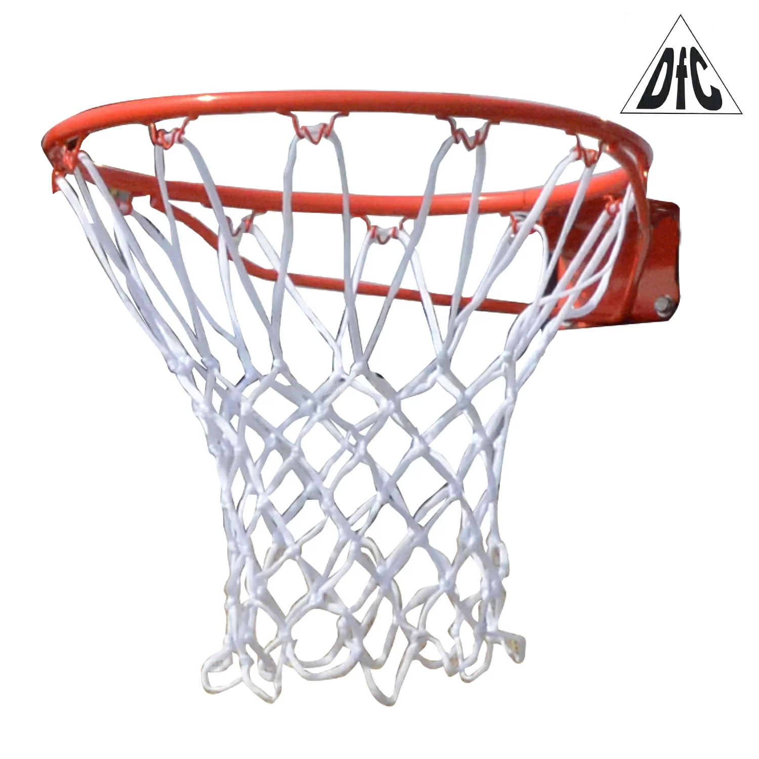 Реальное фото Кольцо баскетбольное DFC R2 45см (18") оранж./красное от магазина Спортев