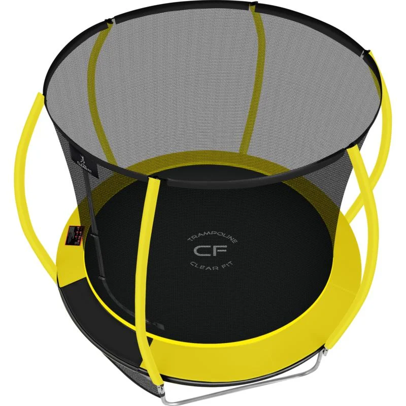 Реальное фото Каркасный батут Clear Fit LemonHop 8Ft от магазина Спортев