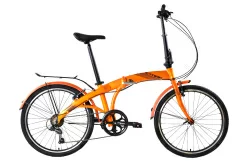 Велосипед Stark Jam 24.1 V (2024) оранжевый/черный