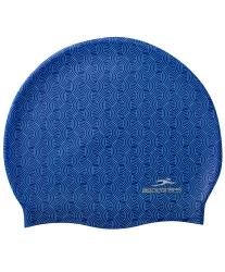 Шапочка для плавания 25DEGREES Twist 25D22012A силикон Blue 1724