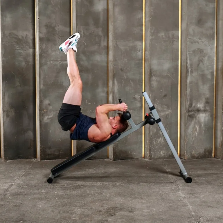 Реальное фото Скамья для пресса DFC SUB022 от магазина Спортев