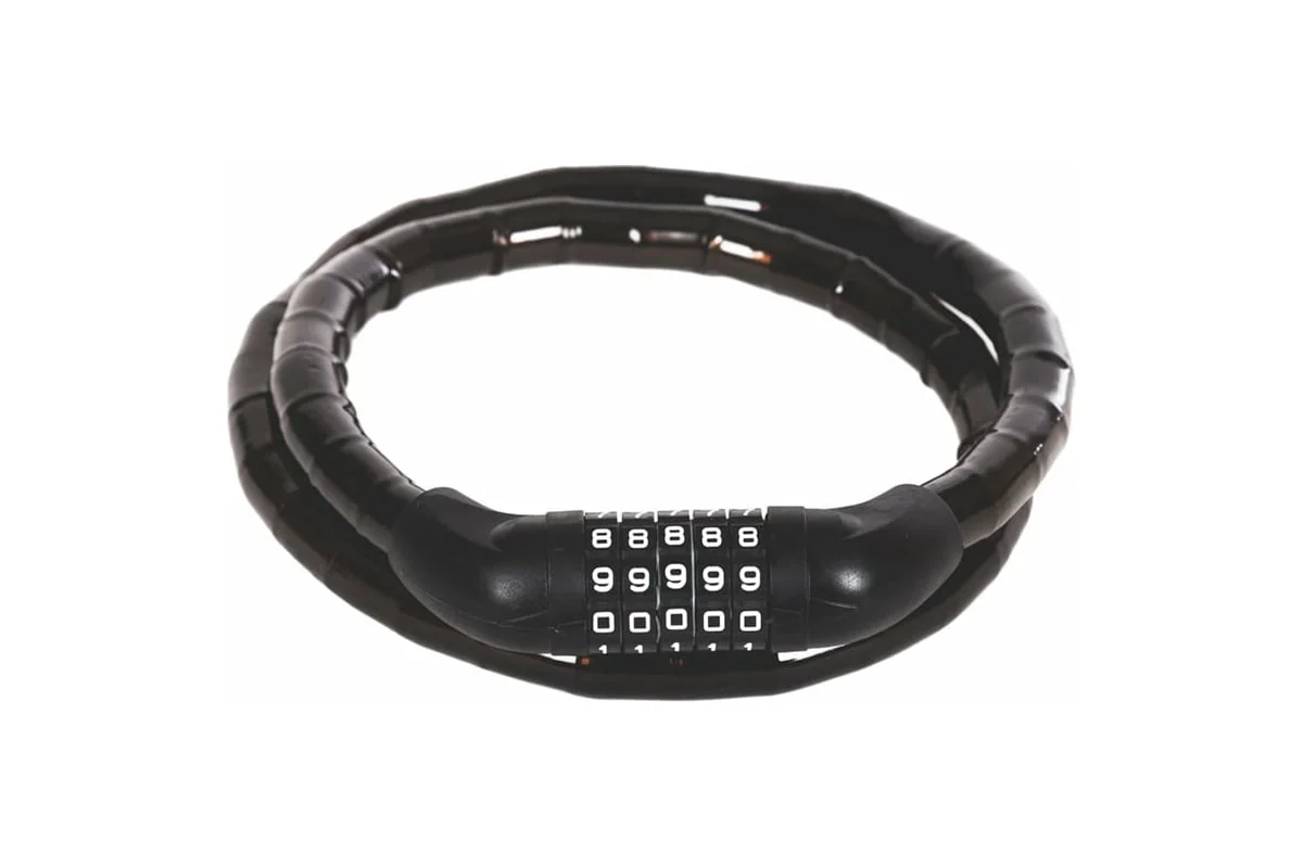 Реальное фото Замок трос 18х1200 мм STG TYT923 кодовый Х108205 от магазина Спортев