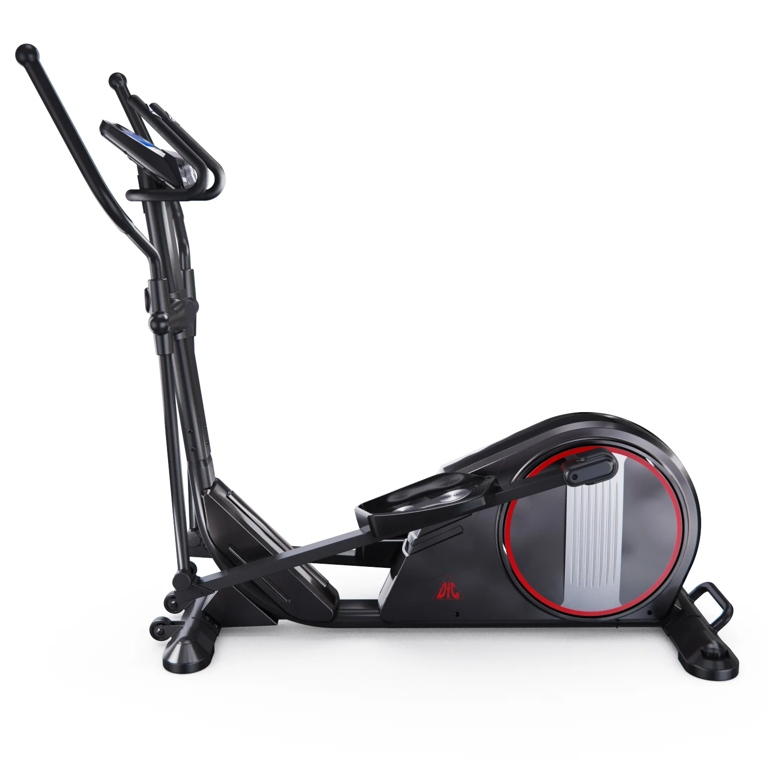 Реальное фото Эллиптический тренажер DFC E97602 магн.эл.привод от магазина Спортев