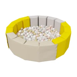 Сухой бассейн Romana «16 граней» (pastel), 300 шариков (Pastel mix) ДМФ-МК-14.19.01 (pastel)