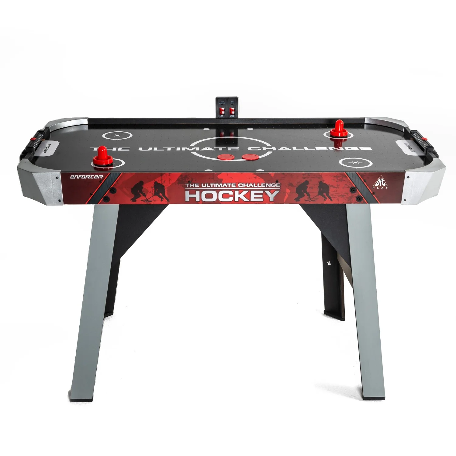 Реальное фото Игровой стол - аэрохоккей DFC ENFORCER 48" AT-125 от магазина Спортев