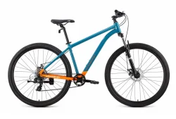 Велосипед Forward Apache SX 27.5 (2026) т.бирюзовый/оранжевый