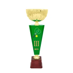 Кубок KB 6022 C теннис (H- 34 см, D- 100 мм)