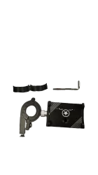 Держатель для телефона металлический (черный)