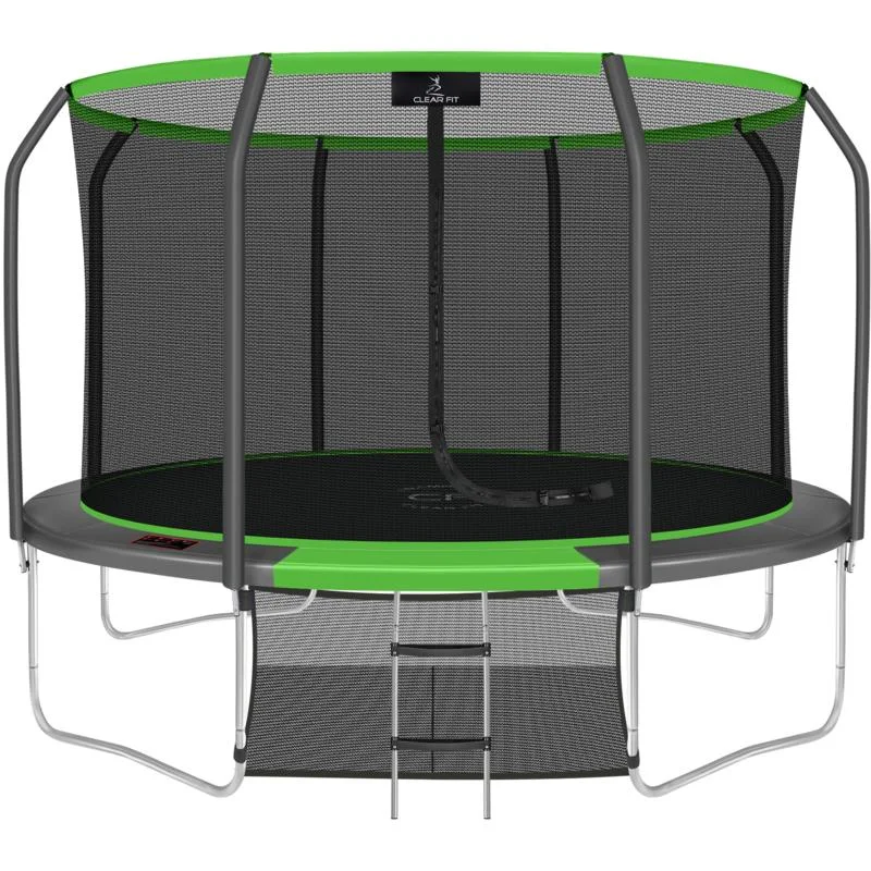 Реальное фото Каркасный батут Clear Fit GreenHop 14Ft от магазина Спортев