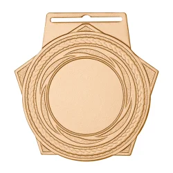 Медаль MZP 504-50/BM (50х50мм, D-25мм,  s-2 мм)