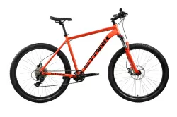 Велосипед Stark Hunter 27.2 HD (2024) рыжий металлик/черный