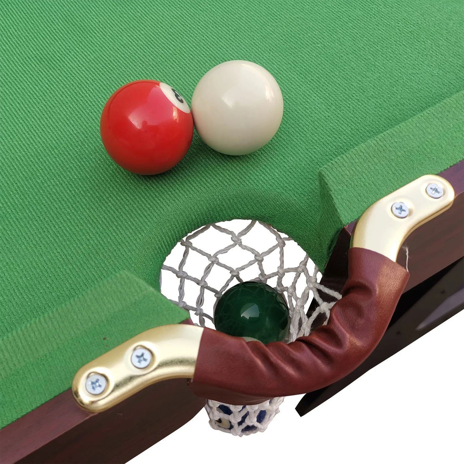 Реальное фото Игровой стол - бильярд DFC ACTION SB-BT-02 от магазина Спортев