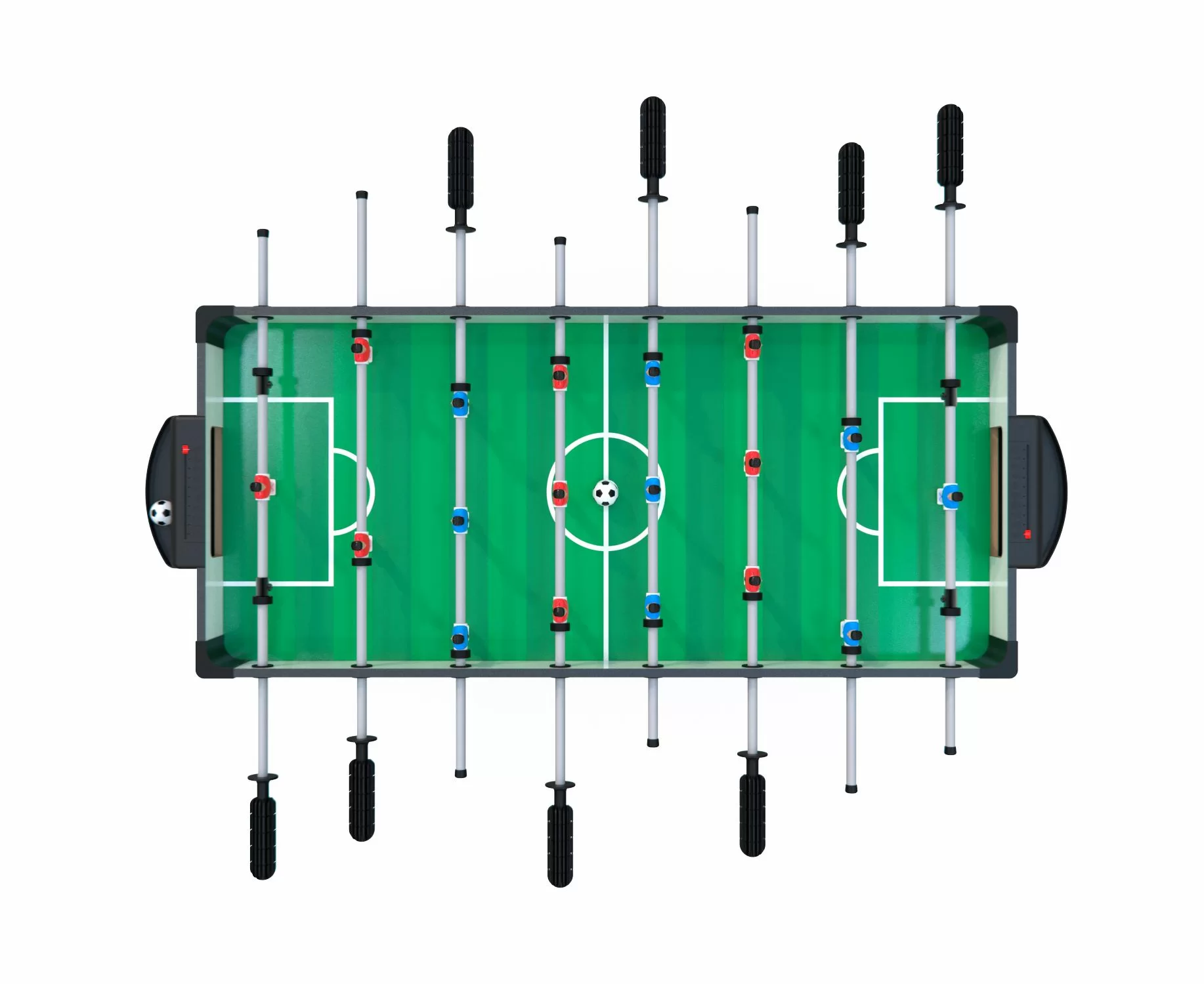Реальное фото Игровой стол - футбол DFC SB-ST-11SC от магазина СпортЕВ