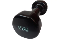 Гантель виниловая 2,5 кг HKDB115-2.5 черный 10021904
