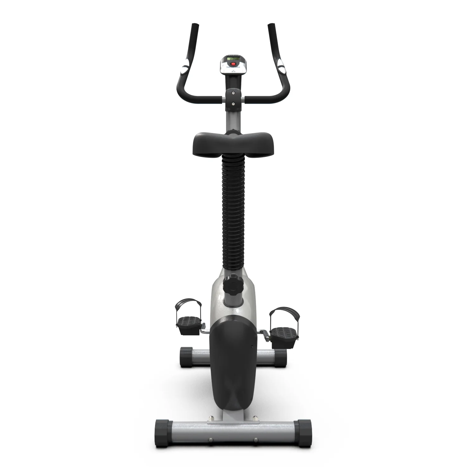 Реальное фото Велотренажер DFC B3.2 (черный/серебристый) от магазина Спортев