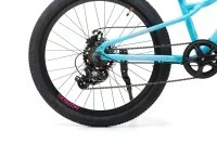 Реальное фото Велосипед BOZGOO Bambino 24" бирюза/розовый 26587 от магазина Спортев
