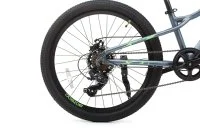 Велосипед BOZGOO Bambino 24" графит/зеленый 30107 Реальное фото Велосипед BOZGOO Bambino 24" графит/зеленый 30107 от магазина Спортев
