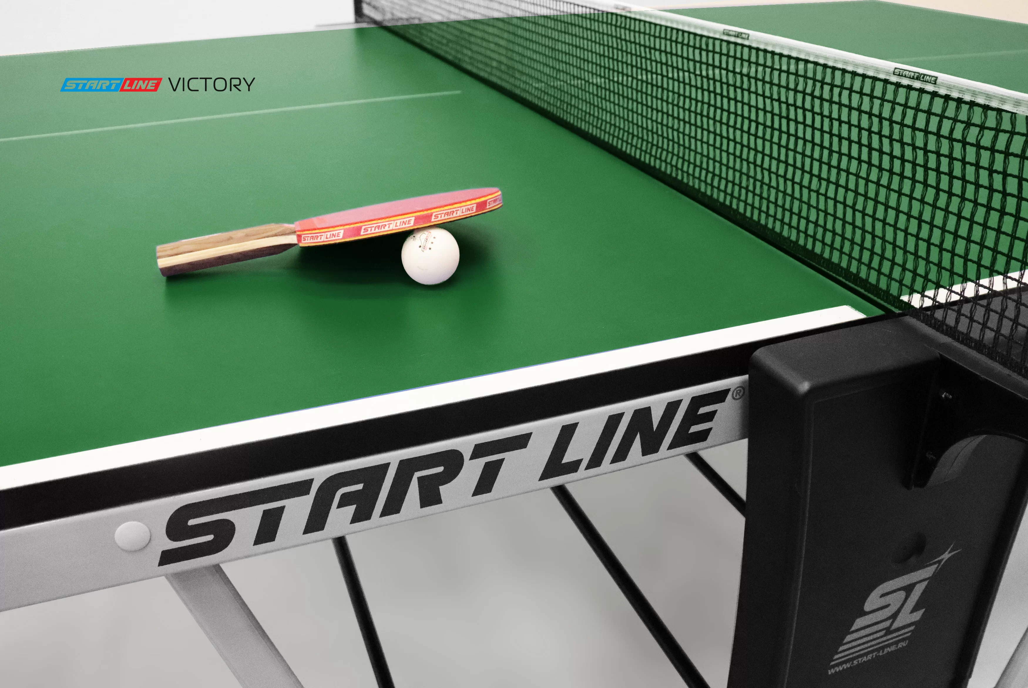 Реальное фото Стол теннисный VICTORY  Indoor Зелёный от магазина Спортев