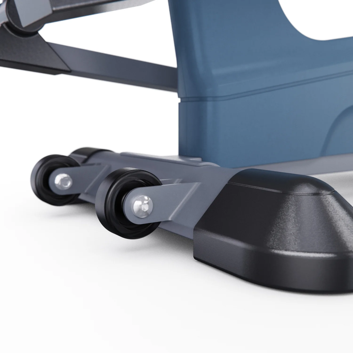 Реальное фото Эллиптический тренажер DFC E95001 магн. от магазина Спортев