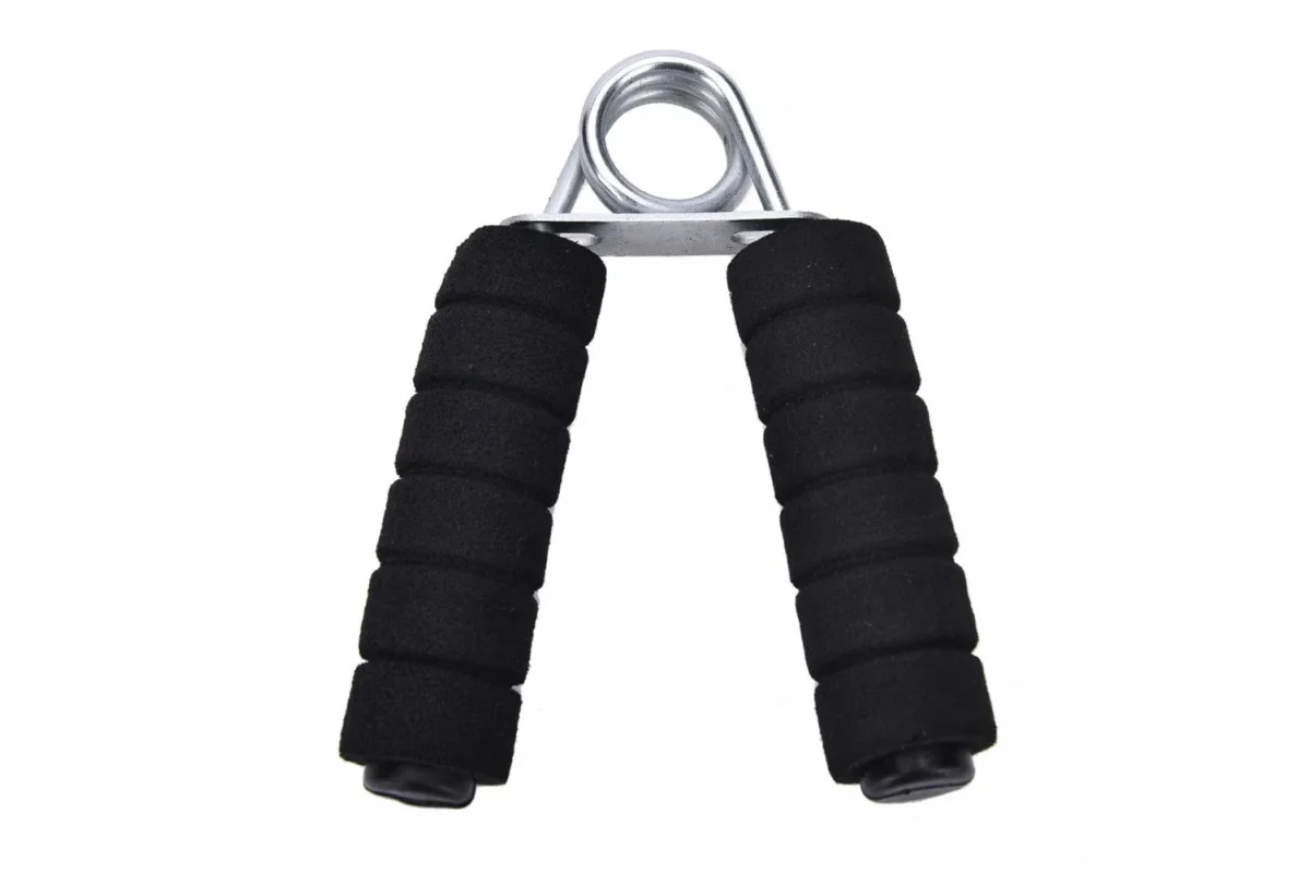 Реальное фото Эспандер кистевой E43777 9х12,5 см черный 10020476 от магазина Спортев